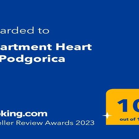 Apartment Heart Of Podgorica Eksteriør bilde